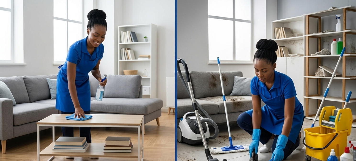 Deep Cleaning vs Regular